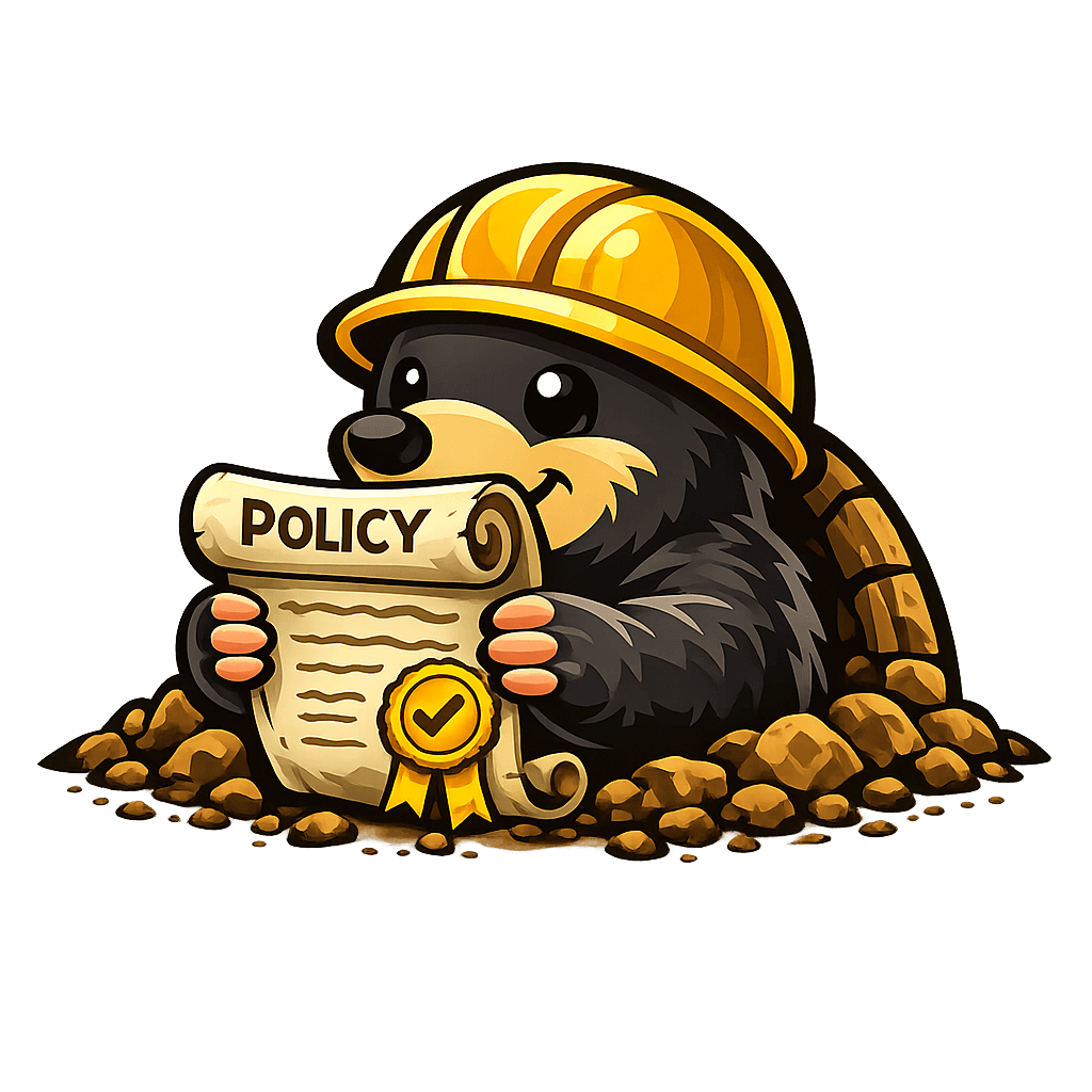PolicyMole illustration
