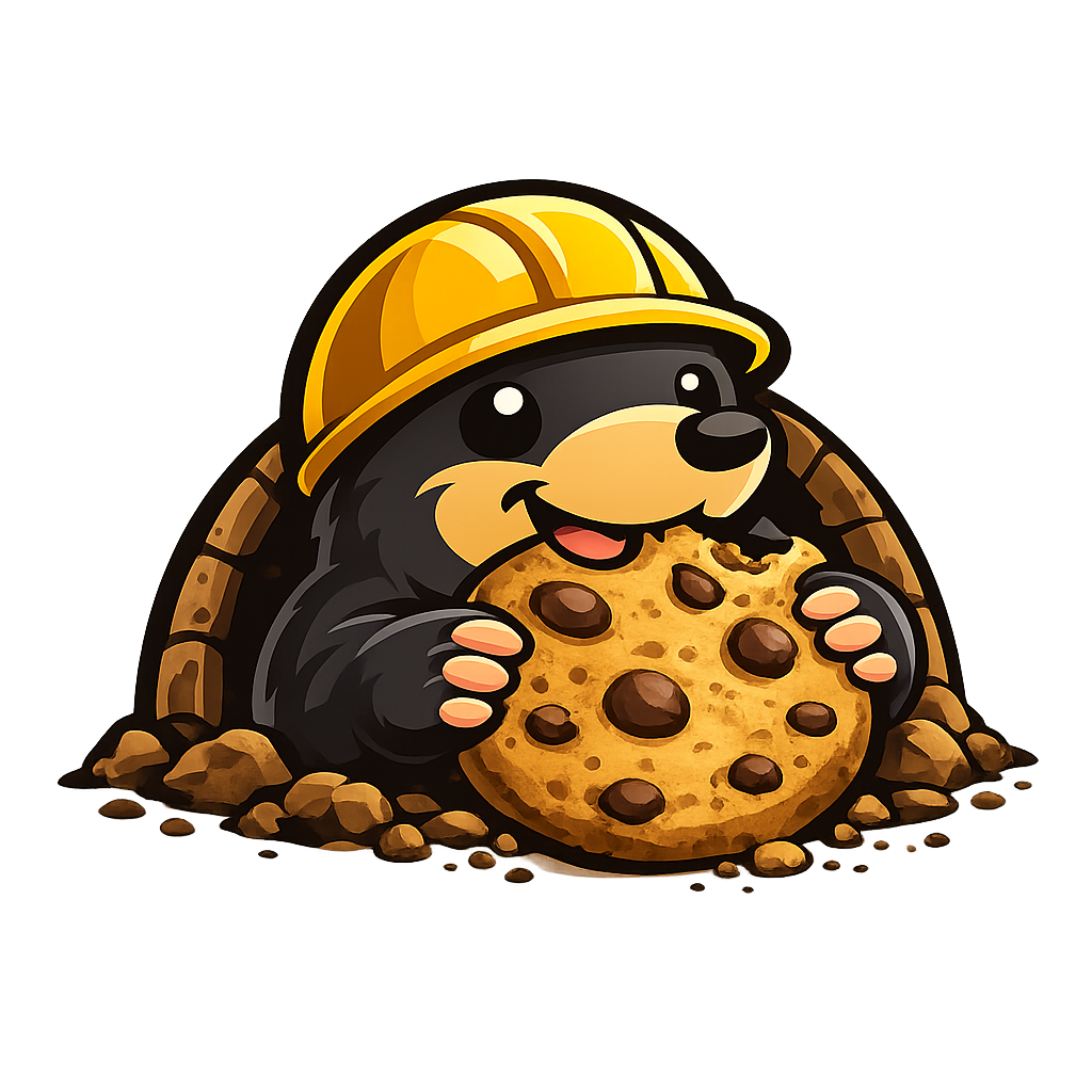 Иллюстрация CookieMole
